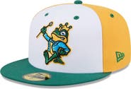 New Era Men's New Era  Gold Fredericksburg Nationals Theme Nights 59FIFTY Fitted Hat
