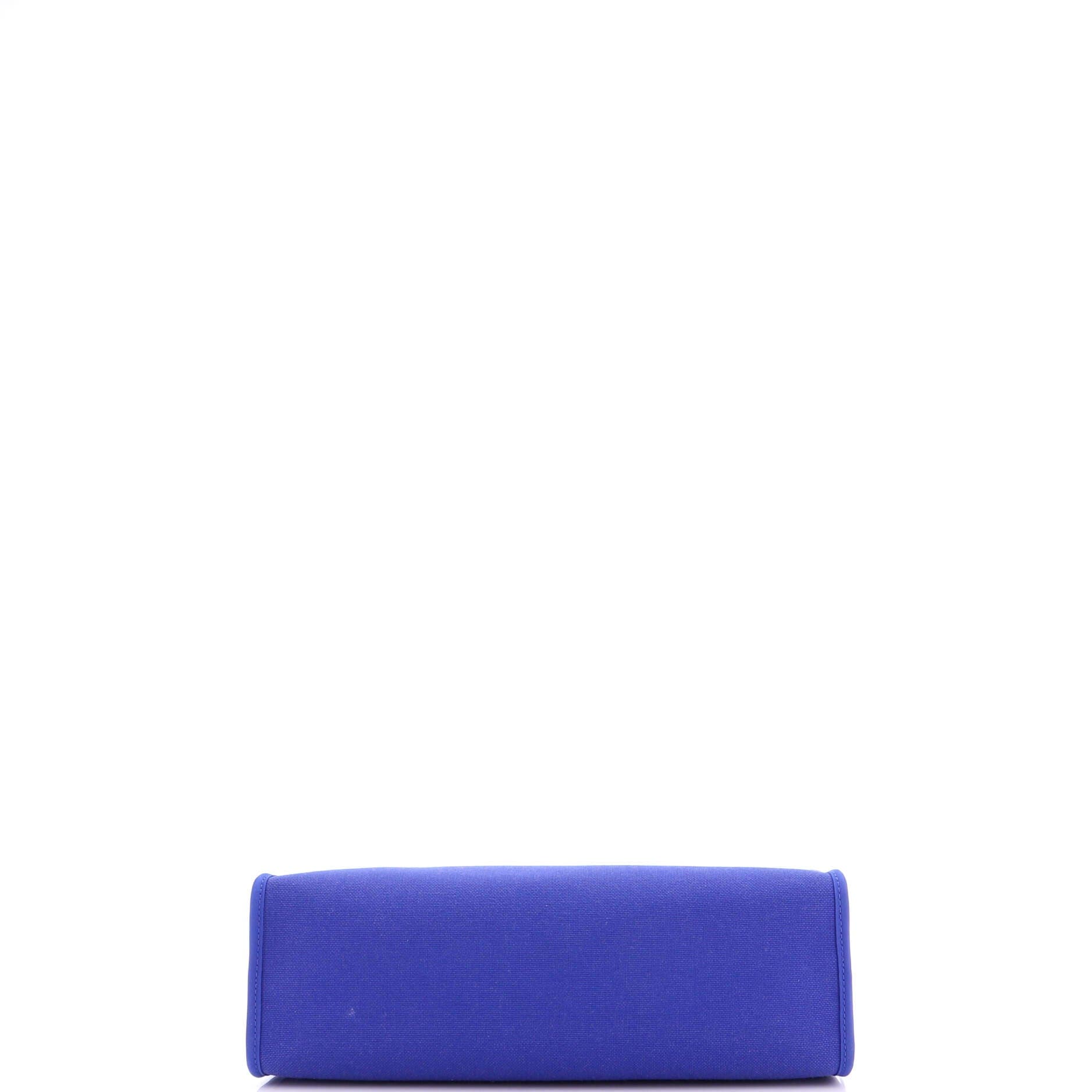 Pre-Owned Hermes Herbag Zip Leather and Toile 31, Alternate, color, 