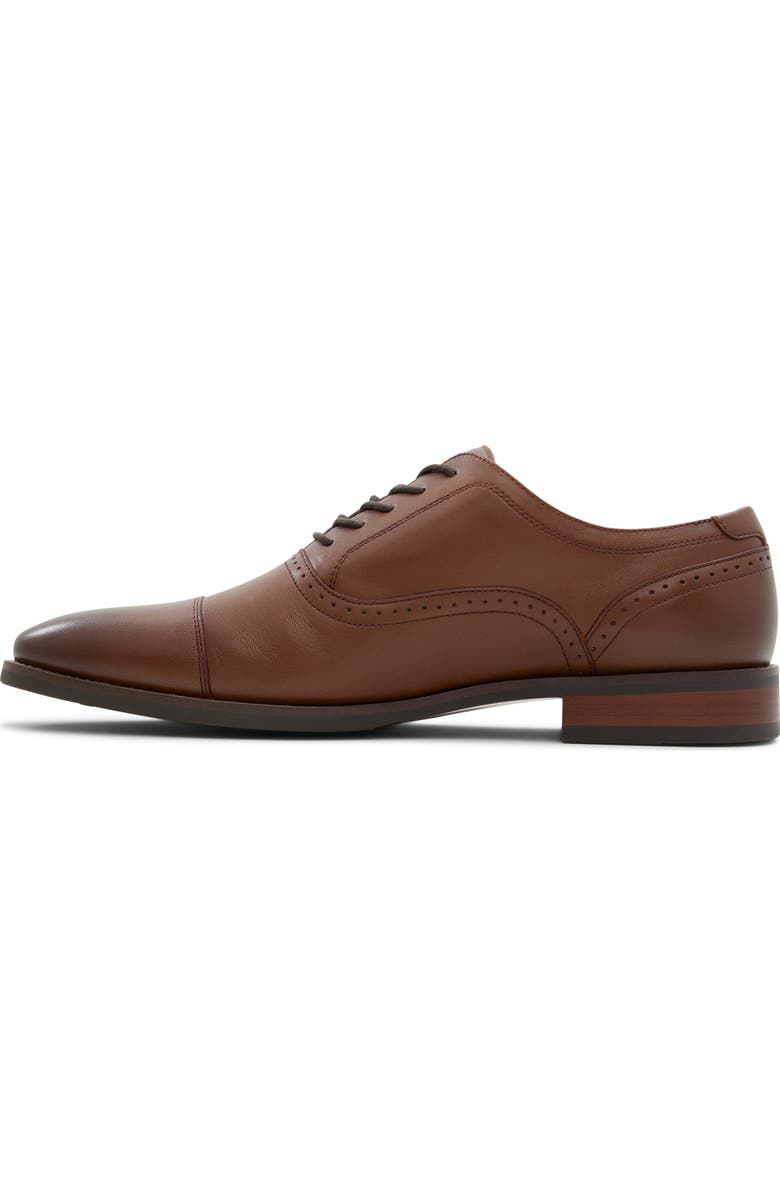 ALDO Ayton Cap Toe Oxford, Alternate, color, Cognac