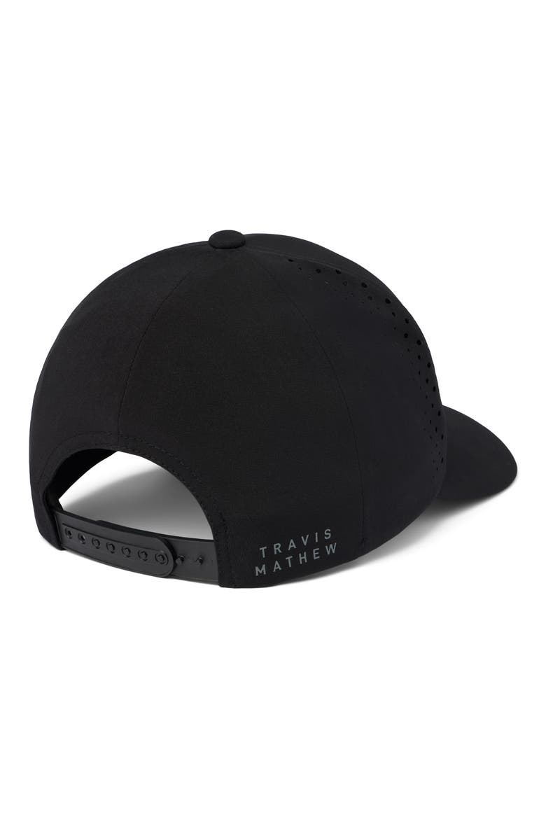 Long Journey Snapback Baseball Cap, Alternate, color, BLACK