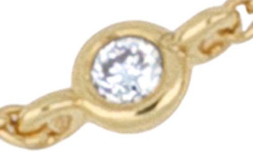 Bony Levy Monaco 18k Yellow Gold Diamond Station & Charm Bracelet In Gold