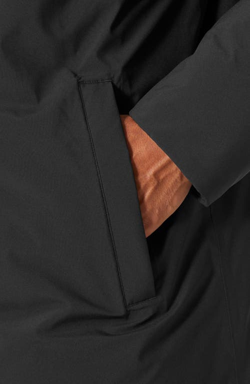 Helly Hansen Urban Pro Helly Tech® 480 Fill Power Down Coat In Black