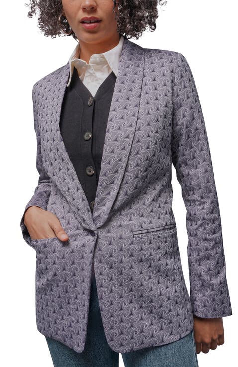 The Empower Jacquard Tux Blazer