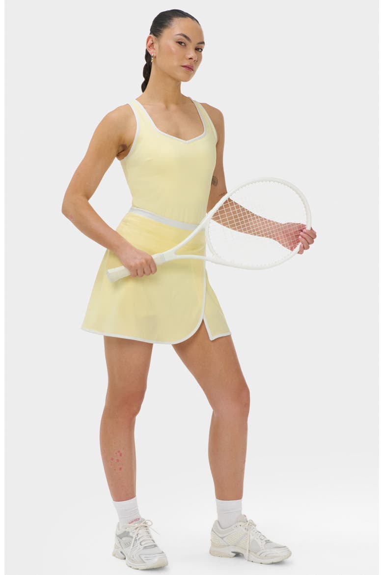 Pro Racket Power Performance Tank, Alternate, color, BUTTERSCOTCH YELLOW