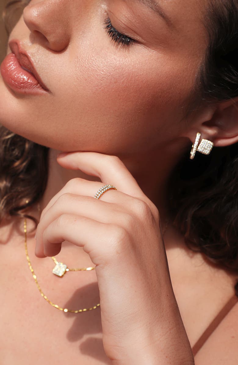 Bony Levy Diamond Stack Ring, Alternate, color, 18K Yellow Gold