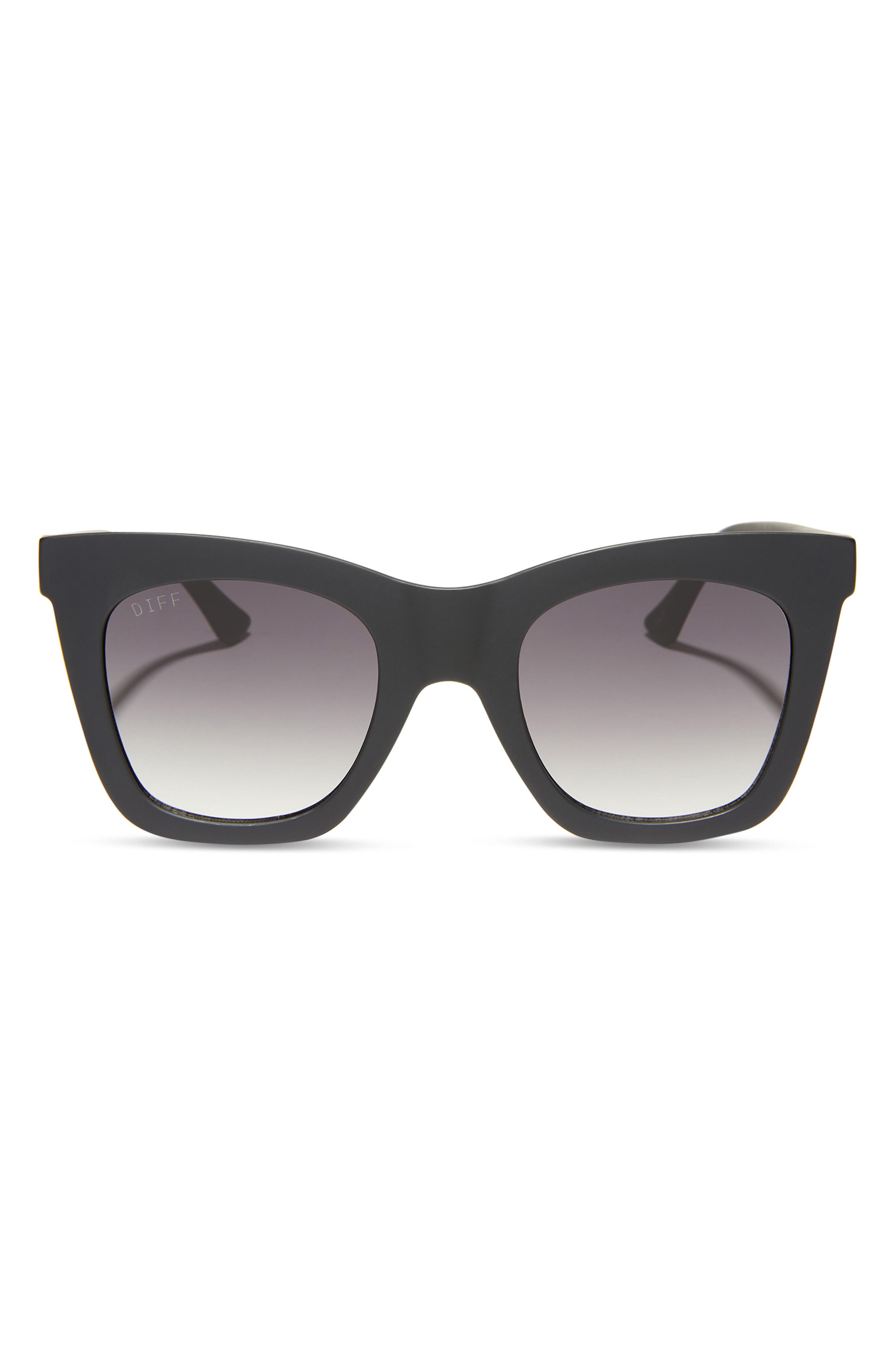 DIFF 50mm Talia Square Sunglasses