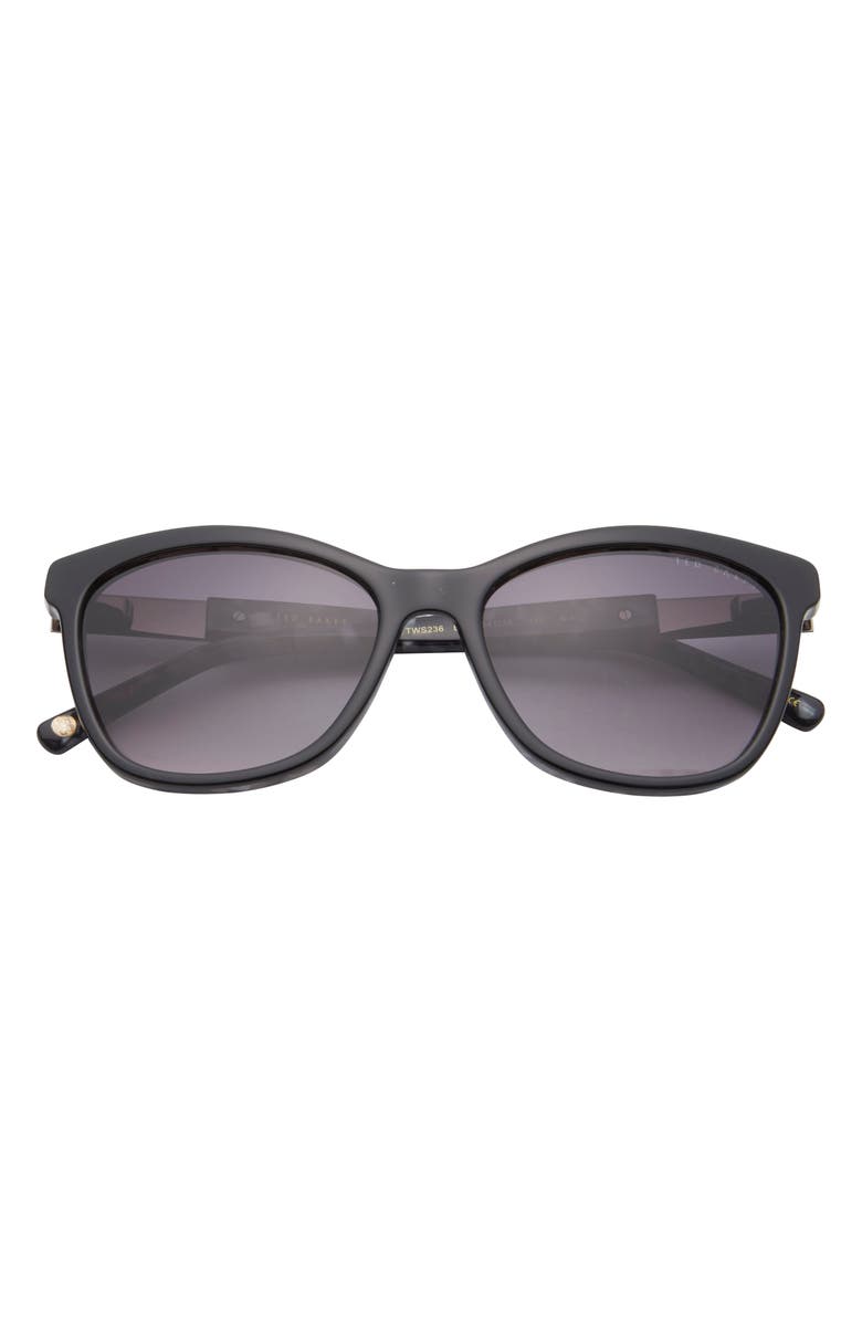 Ted Baker London Full Rim Cat Eye Sunglasses, Main, color,