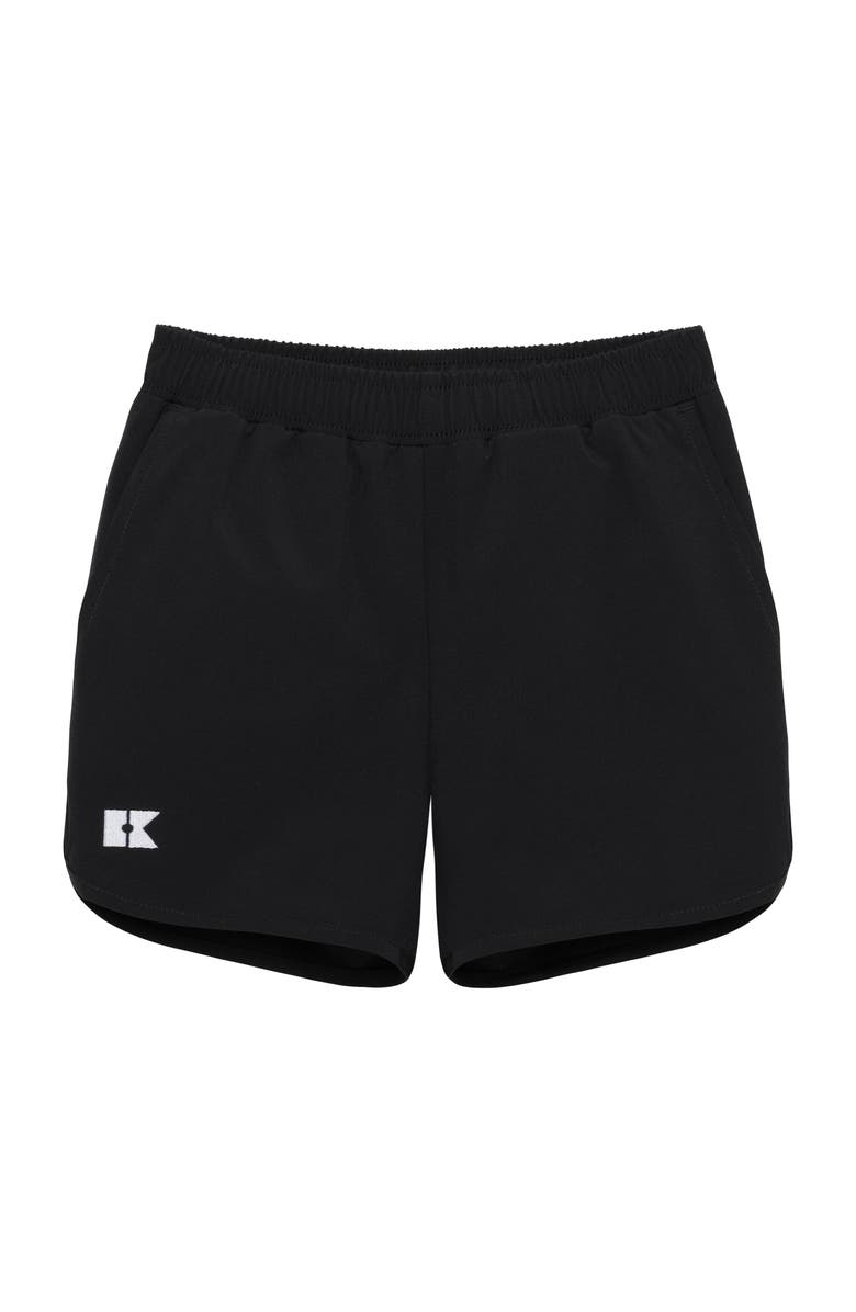Courtside Kids Boys Super Short Lined, Main, color, Black