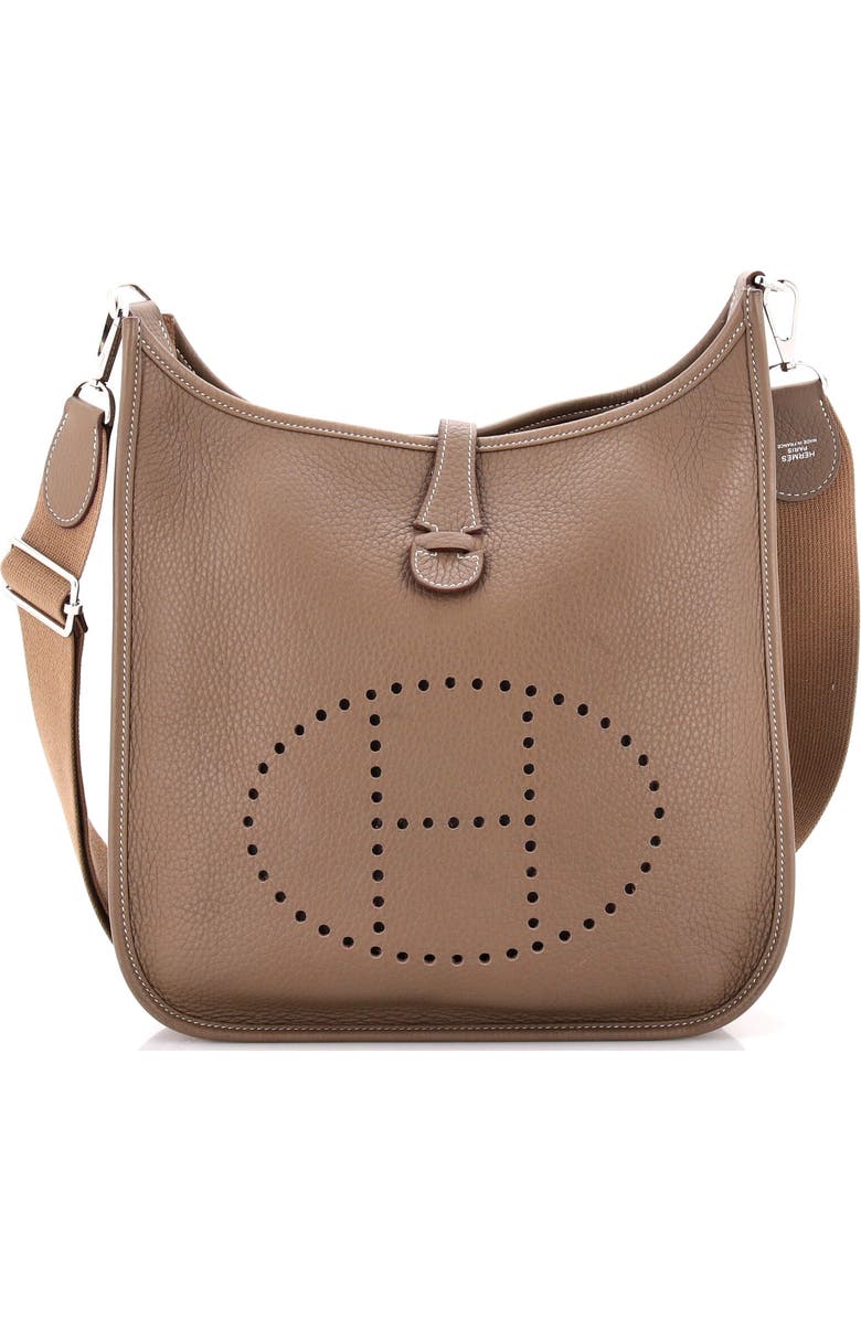 Pre-Owned Hermes Evelyne Bag Gen III Clemence PM, Main, color,