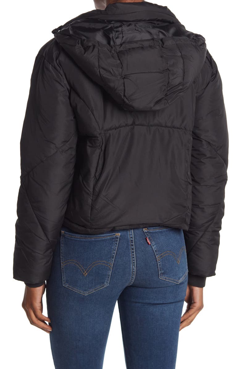 Sebby Short Puffer Jacket, Alternate, color, 