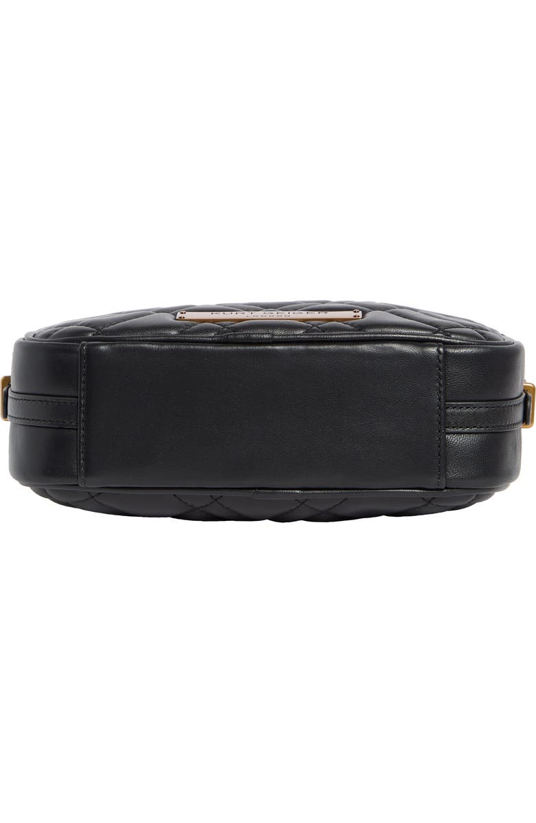 Kurt Geiger London Brixton Double Zip Camera Bag, Alternate, color, Black