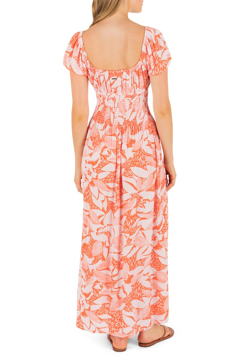 Paloma Floral Print Maxi Dress, Alternate, color, FRUIT PUNCH