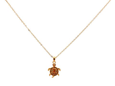 Sea Turtle Pendant Necklace