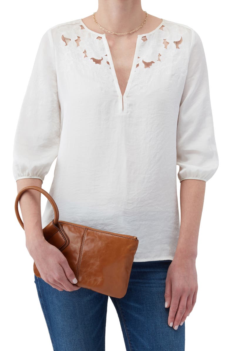 HOBO Sable Clutch, Alternate, color, Truffle