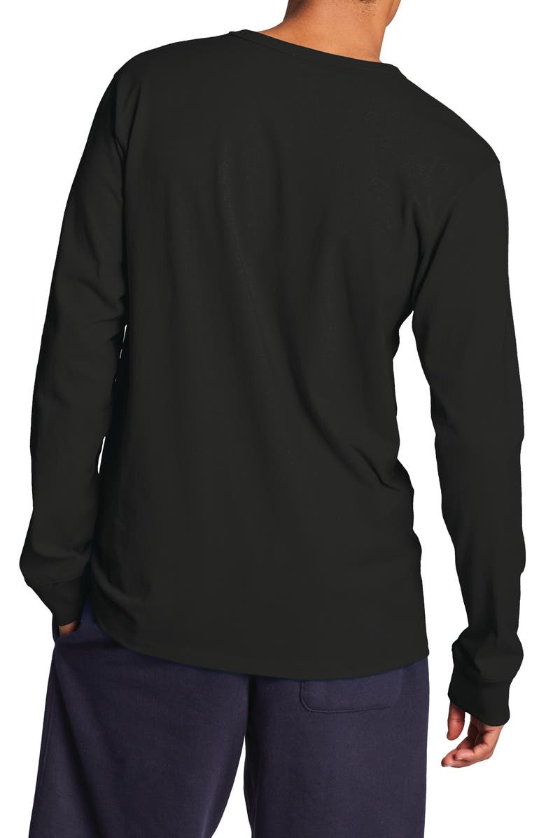 Champion Heritage Long Sleeve Logo T-Shirt, Alternate, color,