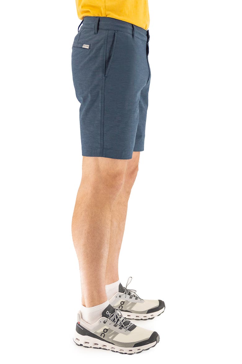 8-Inch Hybrid Chino Shorts, Alternate, color, NAVY BLAZER