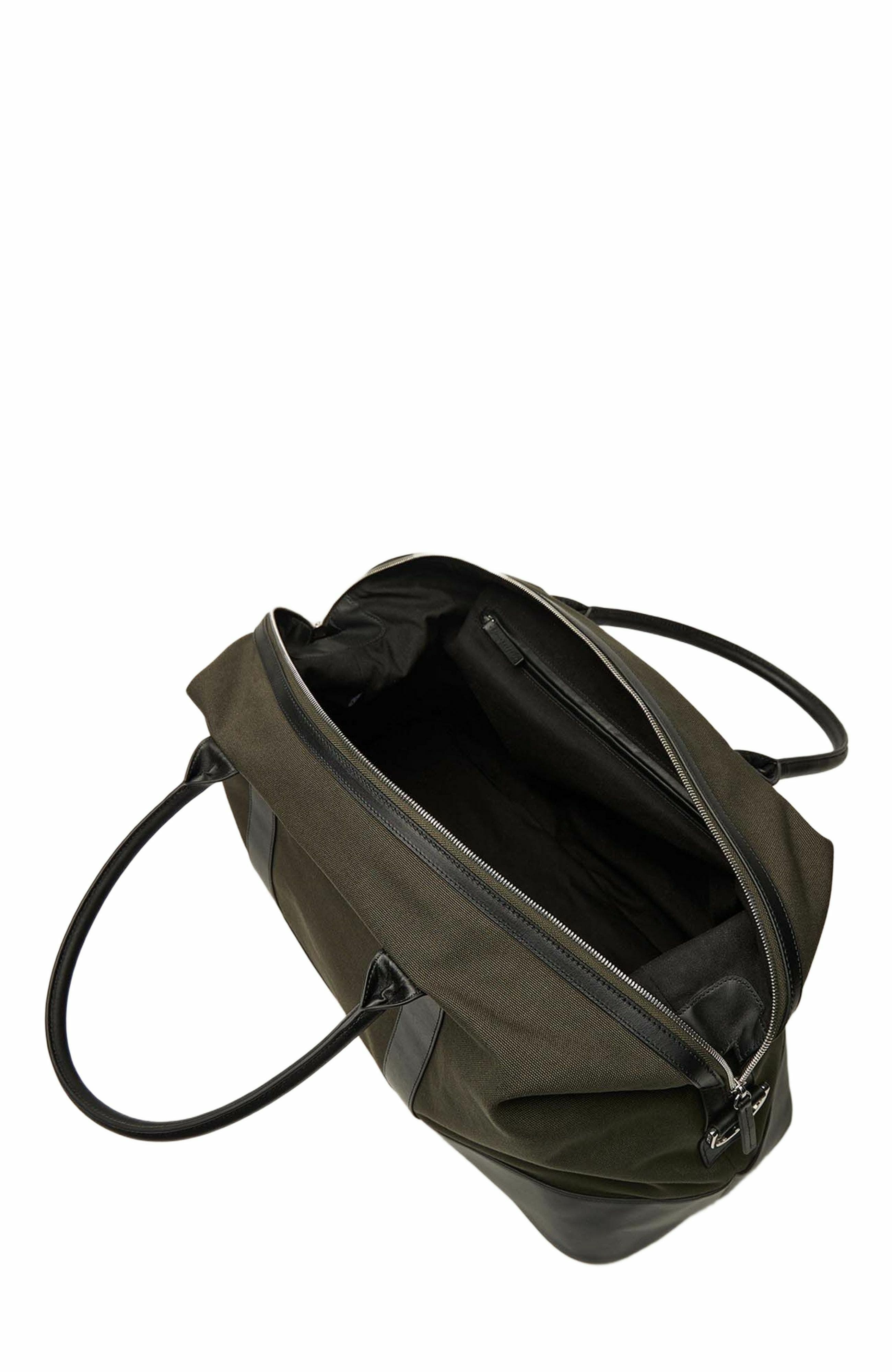 Want Les Essentiels Kelowna Organic Cotton Canvas Weekender Bag, Alternate, color, Green
