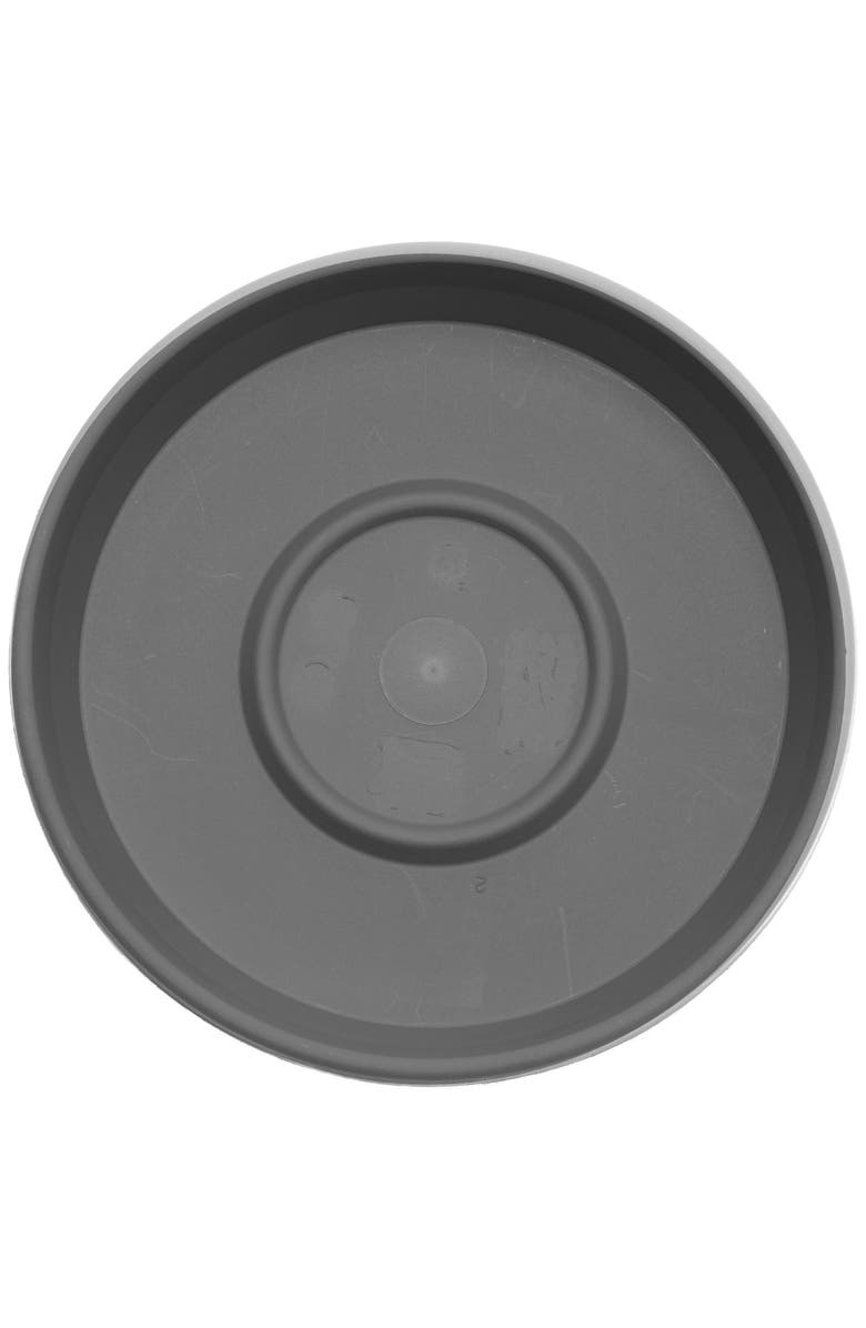 Bloem Terra 17 Inch Resin Saucer, Alternate, color, Gray