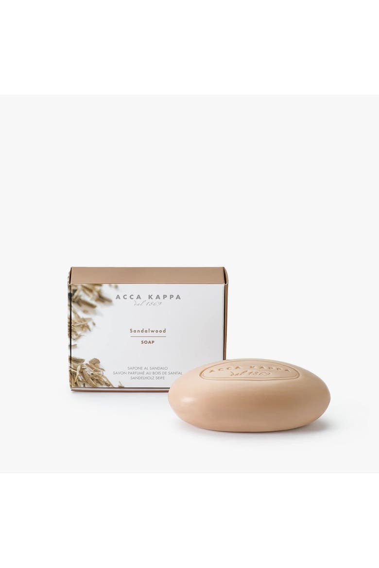 Sandalwood Soap, Main, color, White