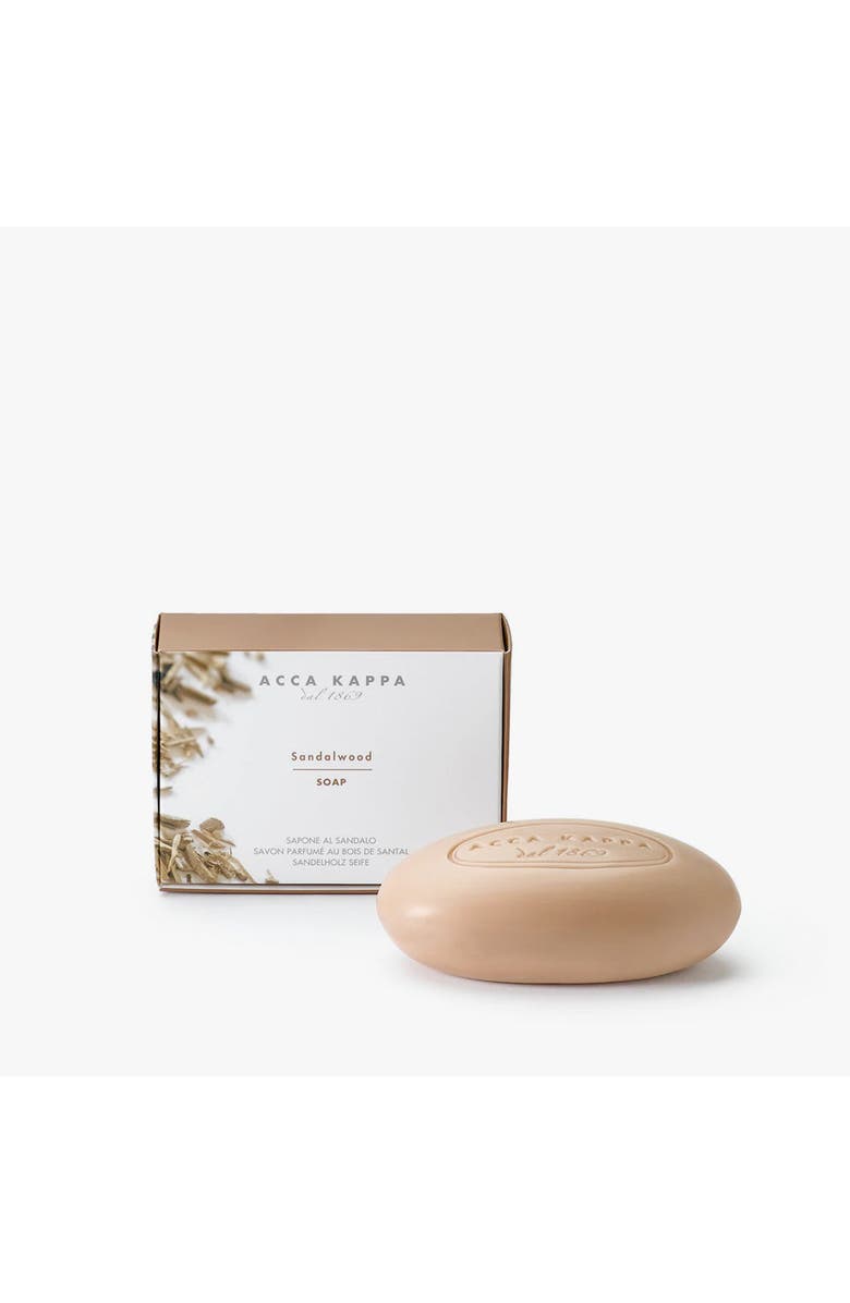 ACCA KAPPA Sandalwood Soap, Main, color, White