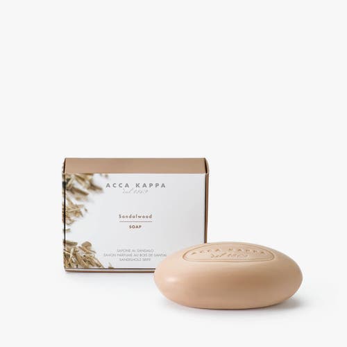 Acca Kappa Sandalwood Soap In White