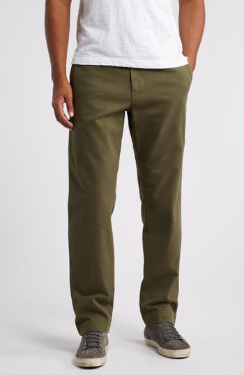 TREASURE & BOND TREASURE & BOND STRAIGHT FIT FLAT FRONT STRETCH TWILL CHINOS
