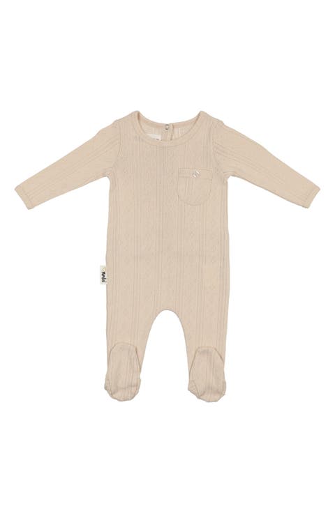 Pocket Pointelle Footie (Baby)