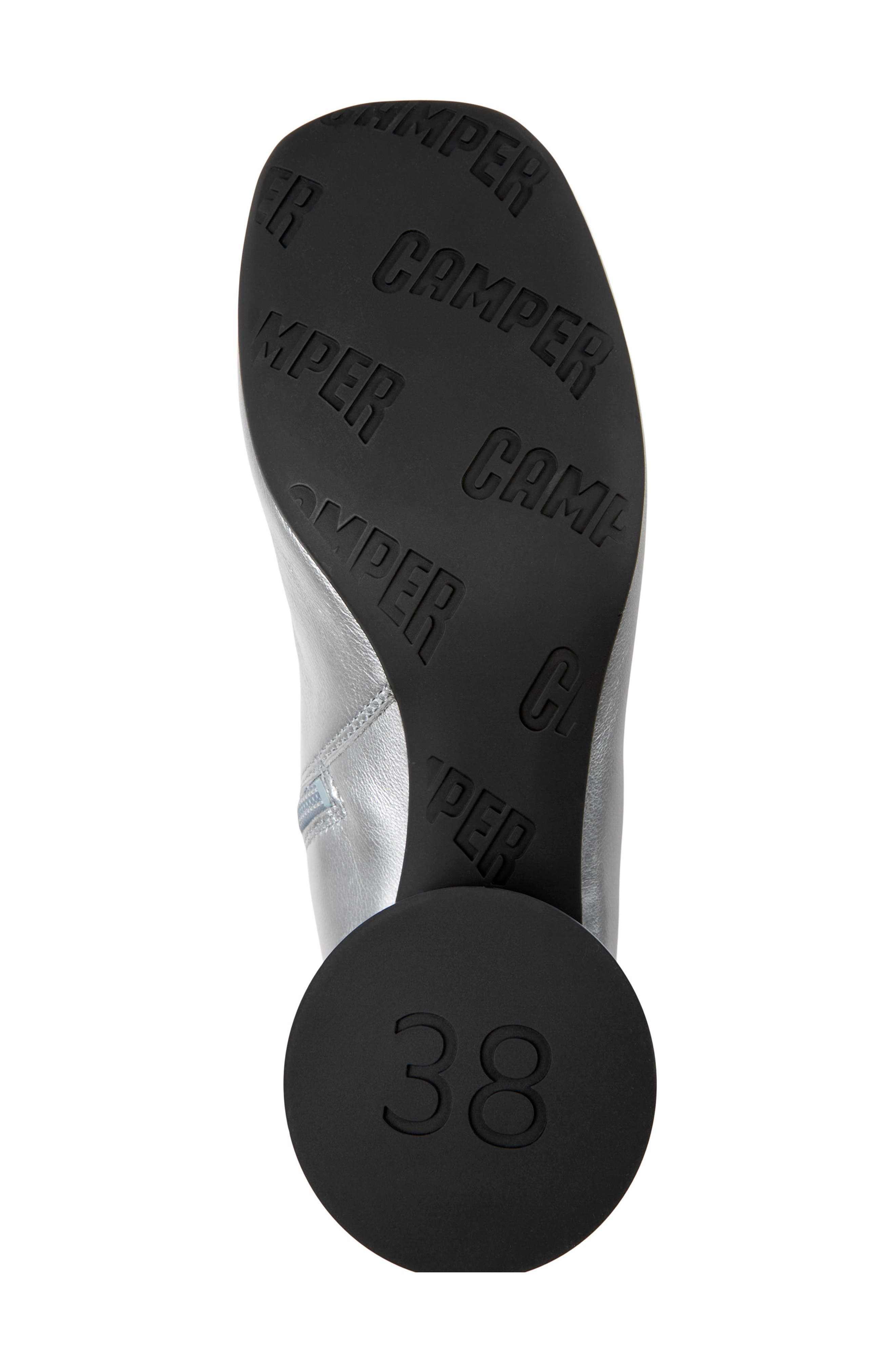 Camper Niki Metallic Bootie, Alternate, color, 