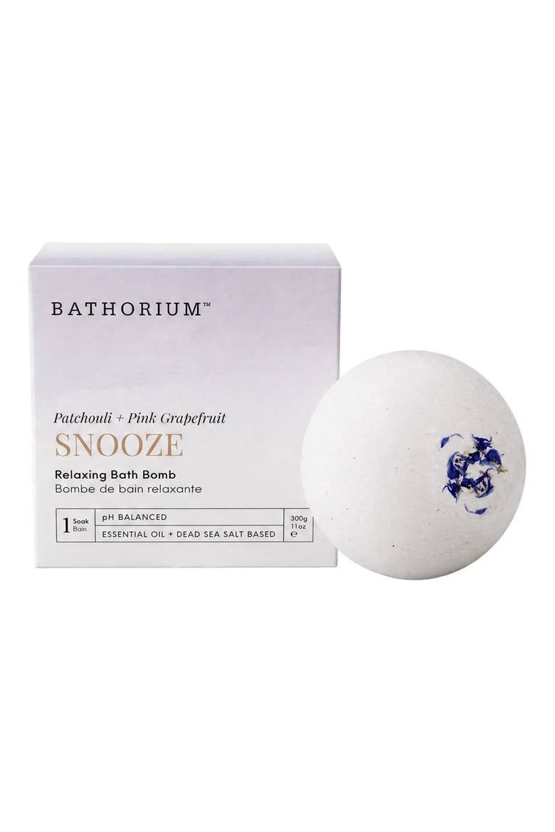 Snooze Bath Bomb, Main, color, NO COLOR