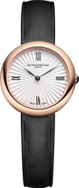 Baume & Mercier Joia de Baume & Mercier Leather Strap Watch, 28mm