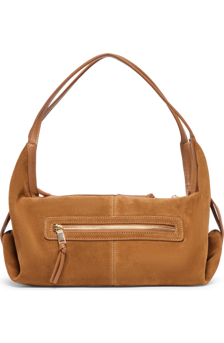Dolce Vita Billy Leather Shoulder Bag, Alternate, color, Cognac