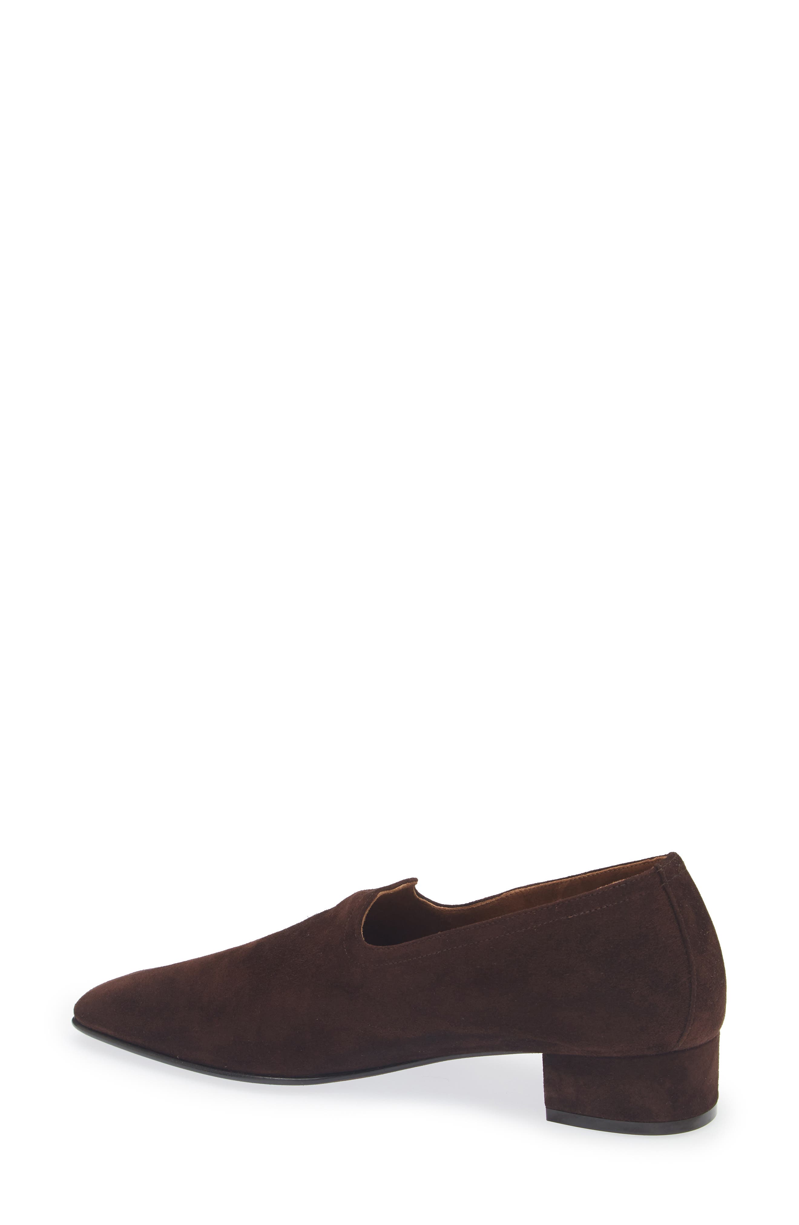 Soft Touch Leather Loafer, Alternate, color, SUEDE COFFEE