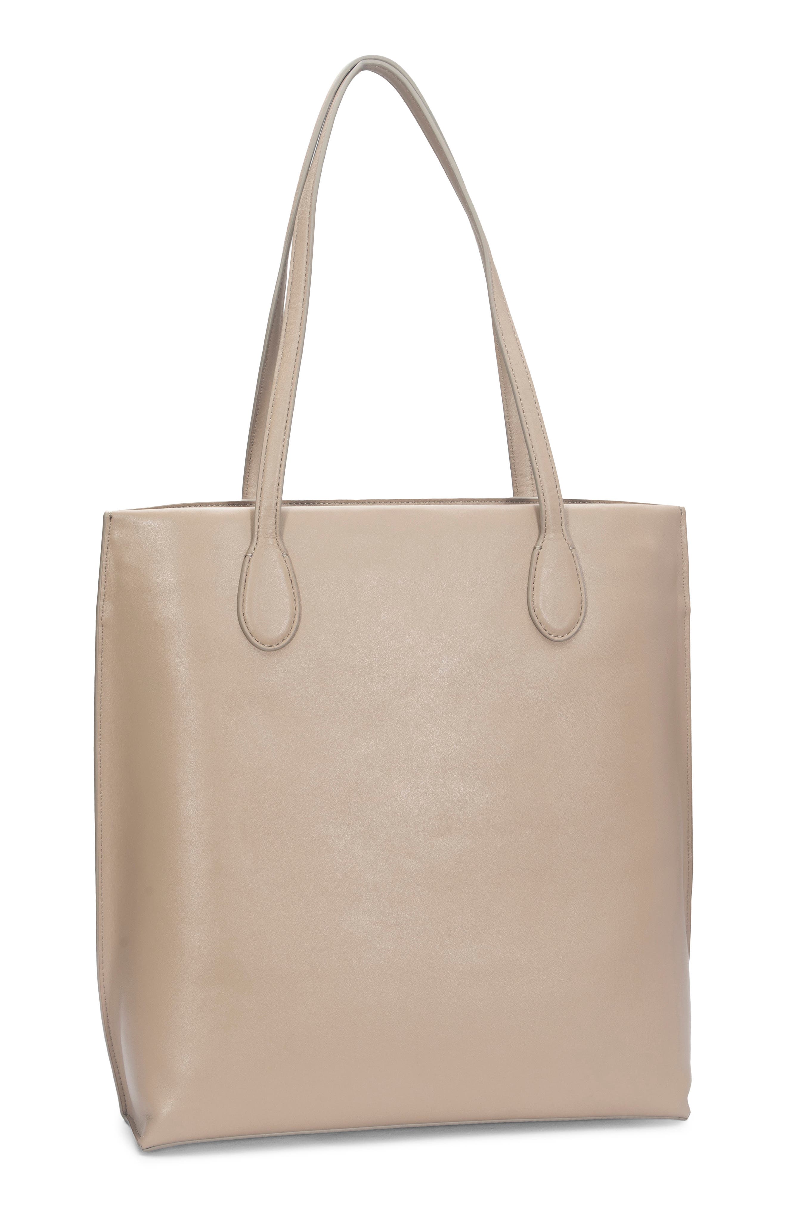 Athene Leather Tote, Alternate, color, SANDTRAIL