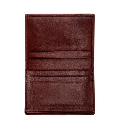 Breed Porter Bi Fold Wallet In Brown
