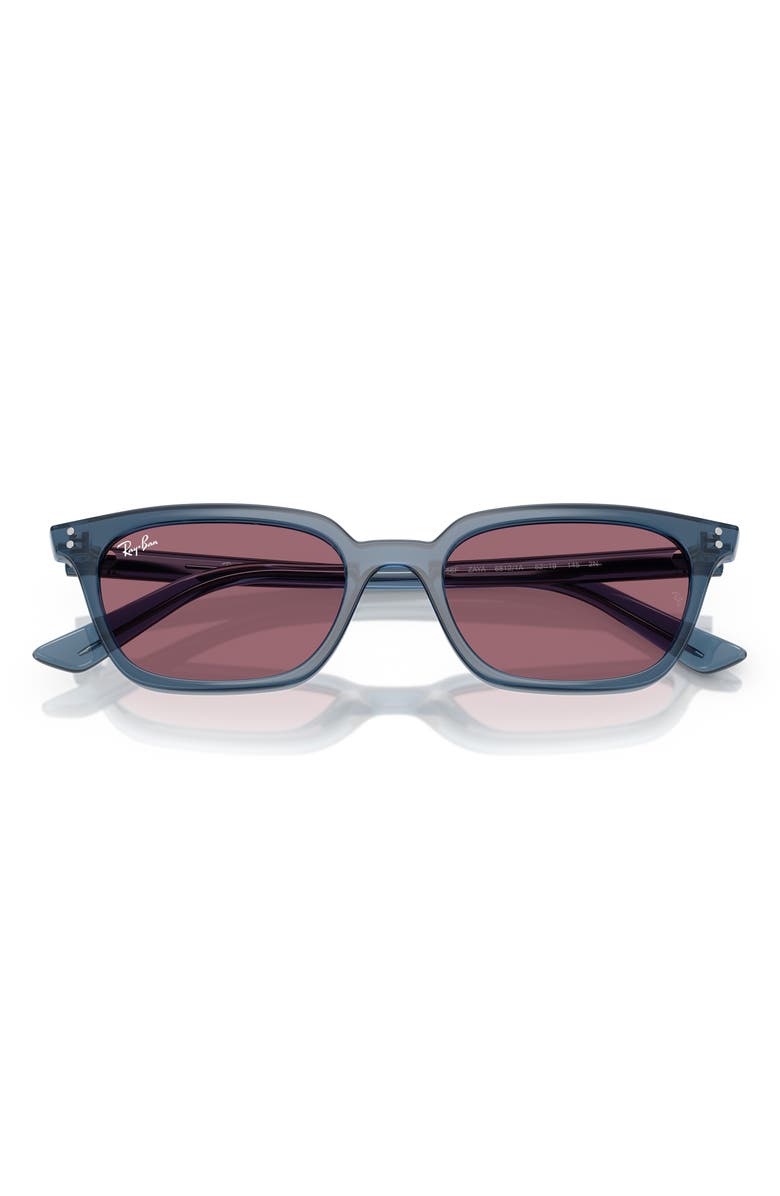 Ray-Ban 52mm Pillow Sunglasses, Alternate, color, Light Blue