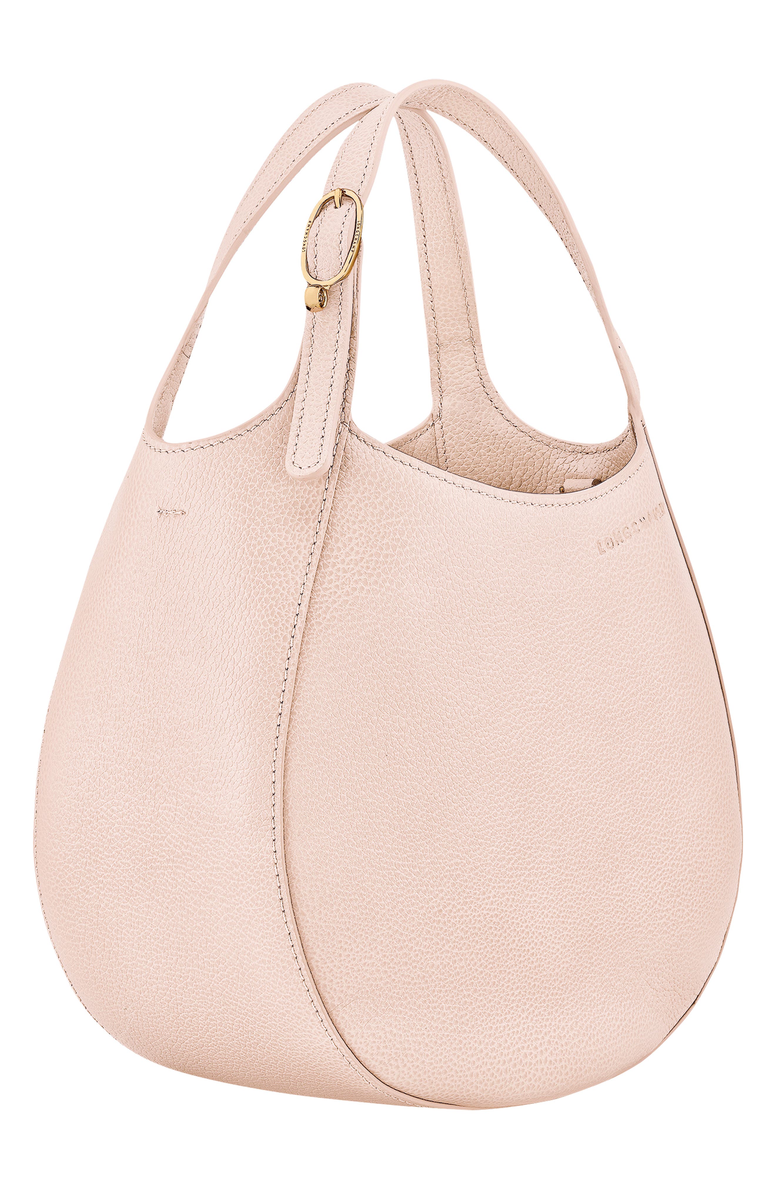 Le Foulonné Leather Top Handle Crossbody Bag, Alternate, color, CREAM