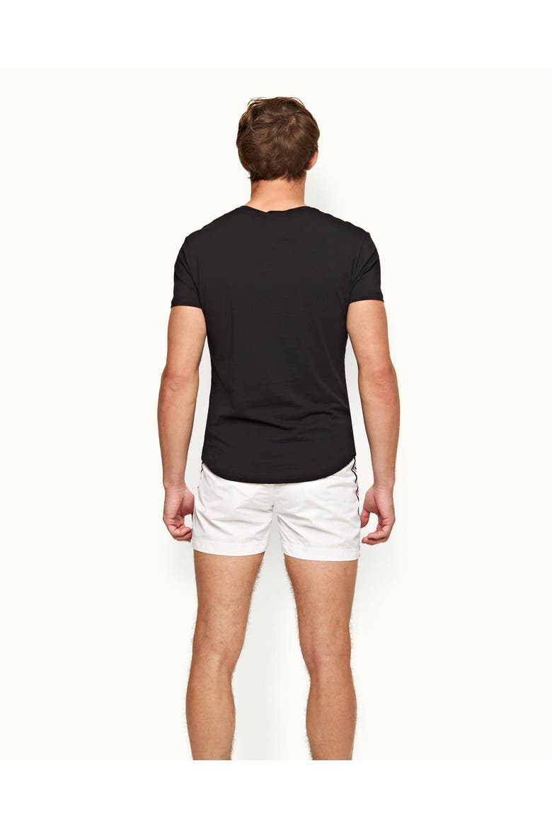 Ob V Tailored Fit V-neck T-Shirt, Alternate, color, BLACK
