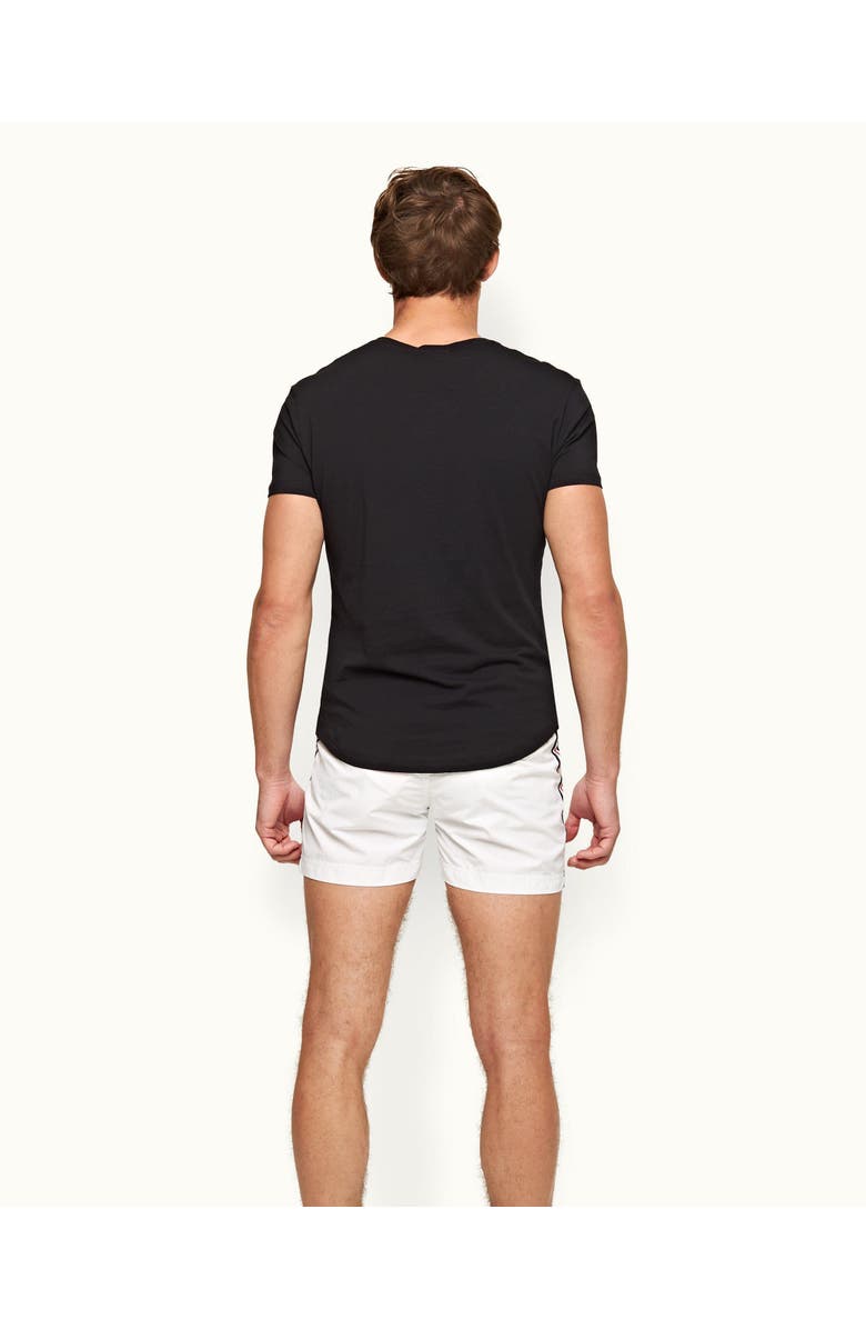 Orlebar Brown Ob V Tailored Fit V-neck T-Shirt, Alternate, color, Black
