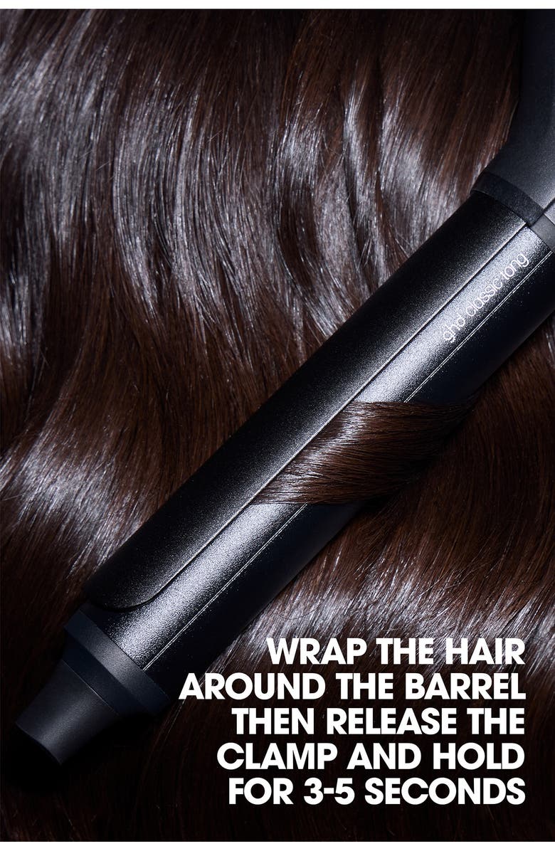 ghd Chronos Curve Classic Curling Iron, Alternate, color, Black