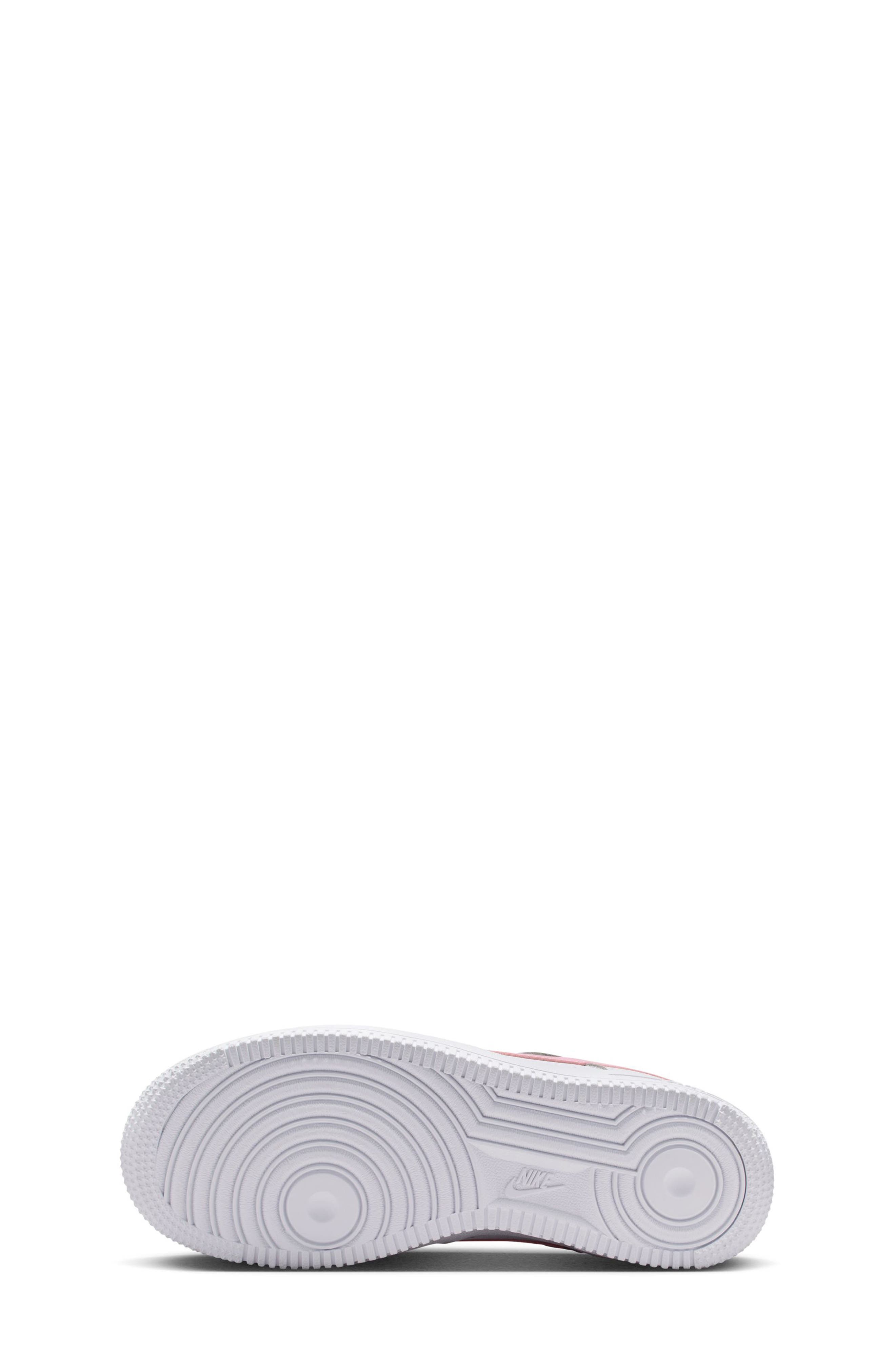 Nike Kids' Air Force 1 Sneaker, Alternate, color, 115 White/Mdsfpk
