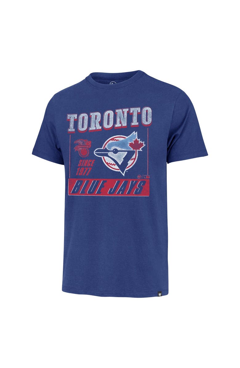 '47 Men's '47 Royal Toronto Blue Jays Outlast Franklin T-Shirt, Alternate, color, Royal