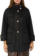 Belle & Bloom On the Move Drawstring Wool Blend Jacket