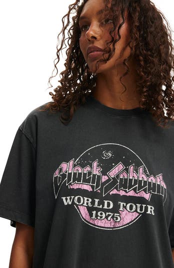 売れ筋商品|||コットンオン カットソー トップス レディース Women's The Lcn Music Boxy Graphic Tee Lcn bra rolling stones cherries/ The Lcn Music Boxy Graphic Tee