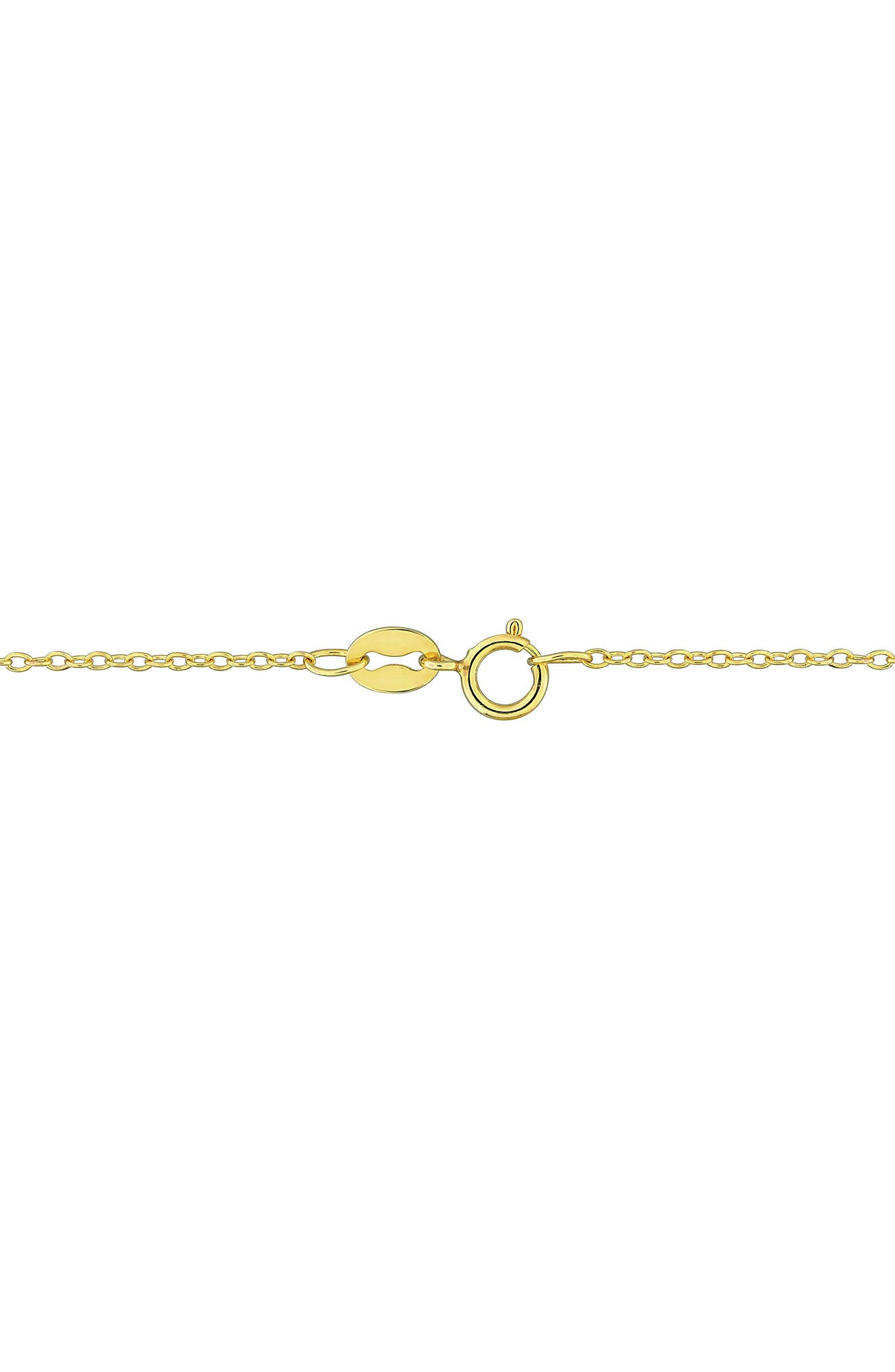 DELMAR Marquise Lab Created Turquoise Pendant Necklace (Women ...