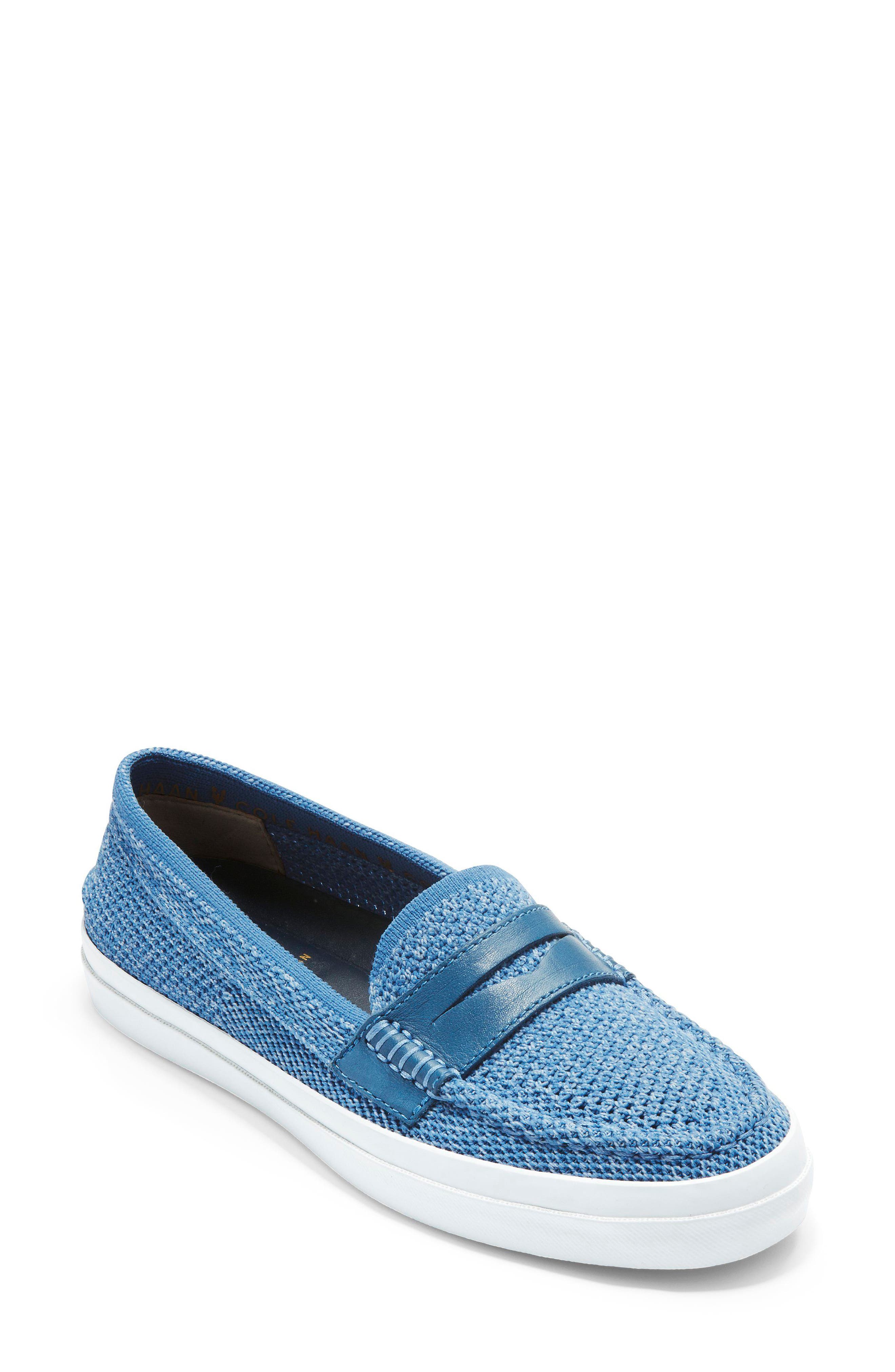 Pinch Stitchlite™ Loafer, Main, color, RIVERSIDE/ WHITE FABRIC