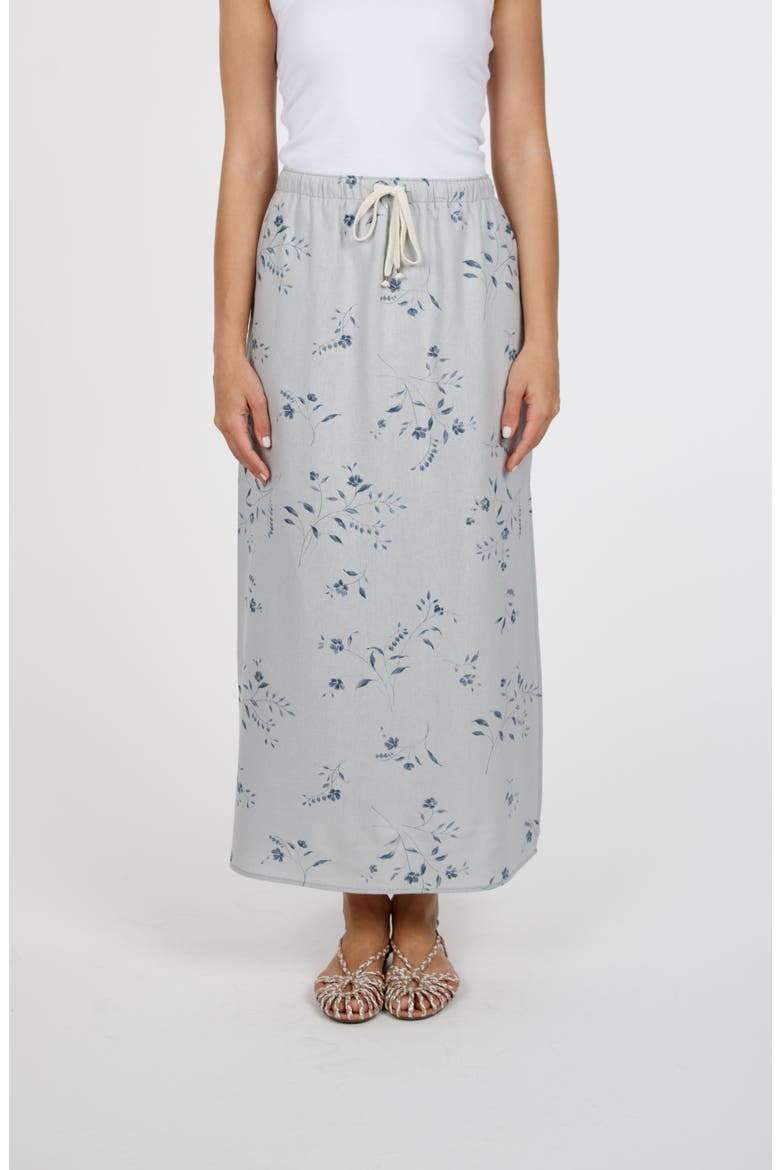 Catalina Resort Skirt, Alternate, color, Water Flower