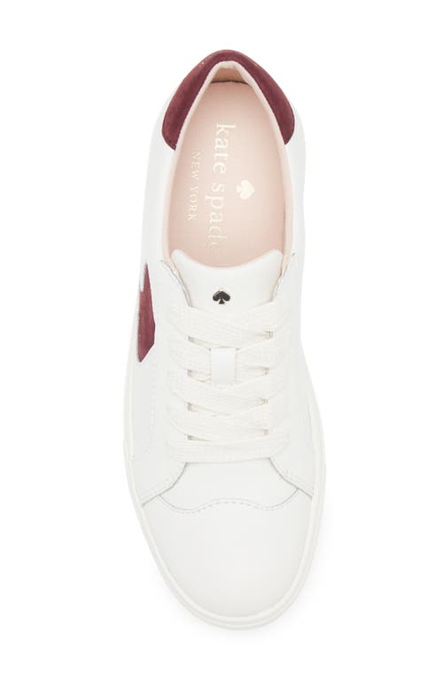 Kate Spade New York Fez Smooth Leather Sneaker