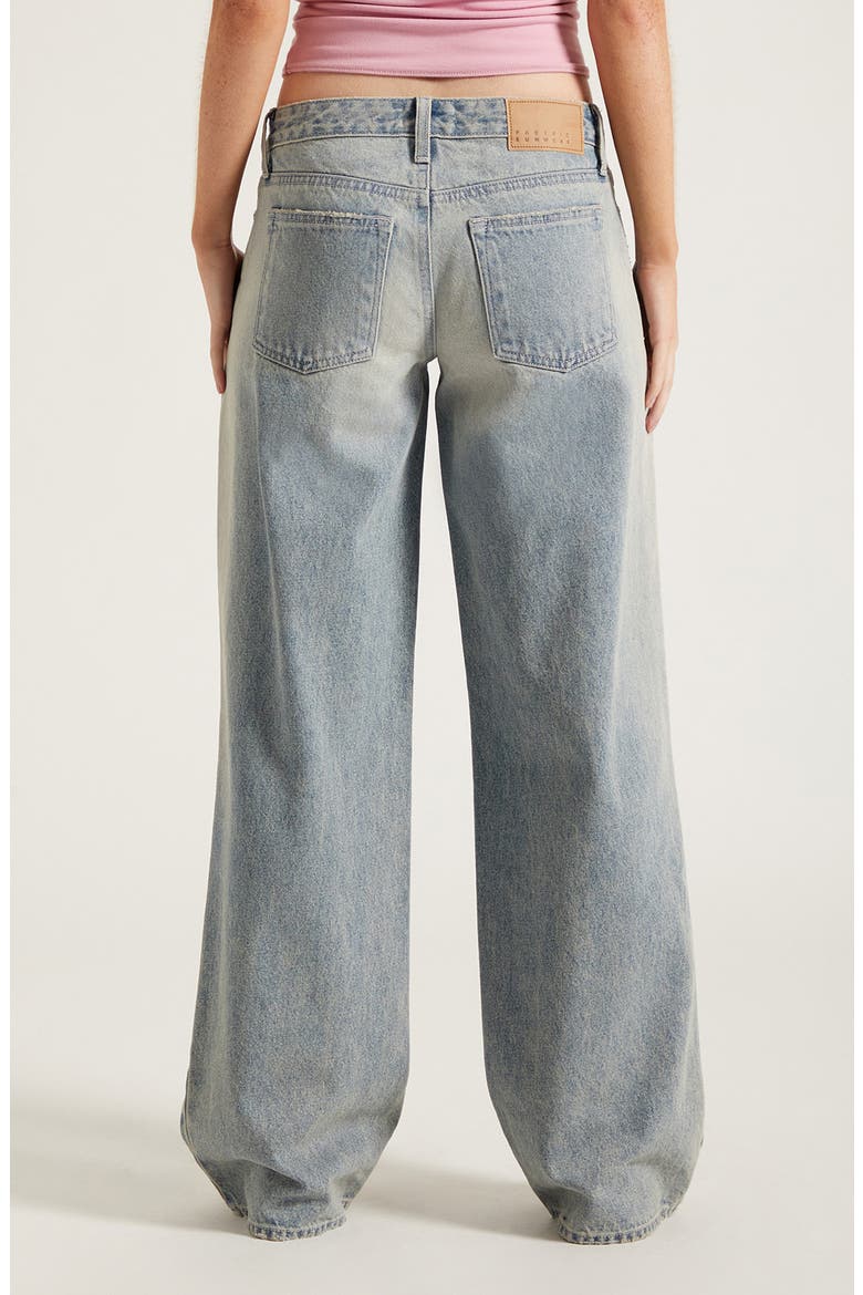 Casey Low Rise Baggy Jeans, Alternate, color, MEDIUM INDIGO