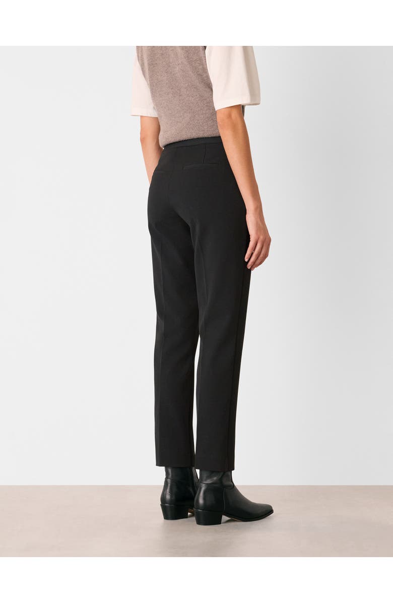Whistles Lily Cigarette Trouser, Alternate, color, Black
