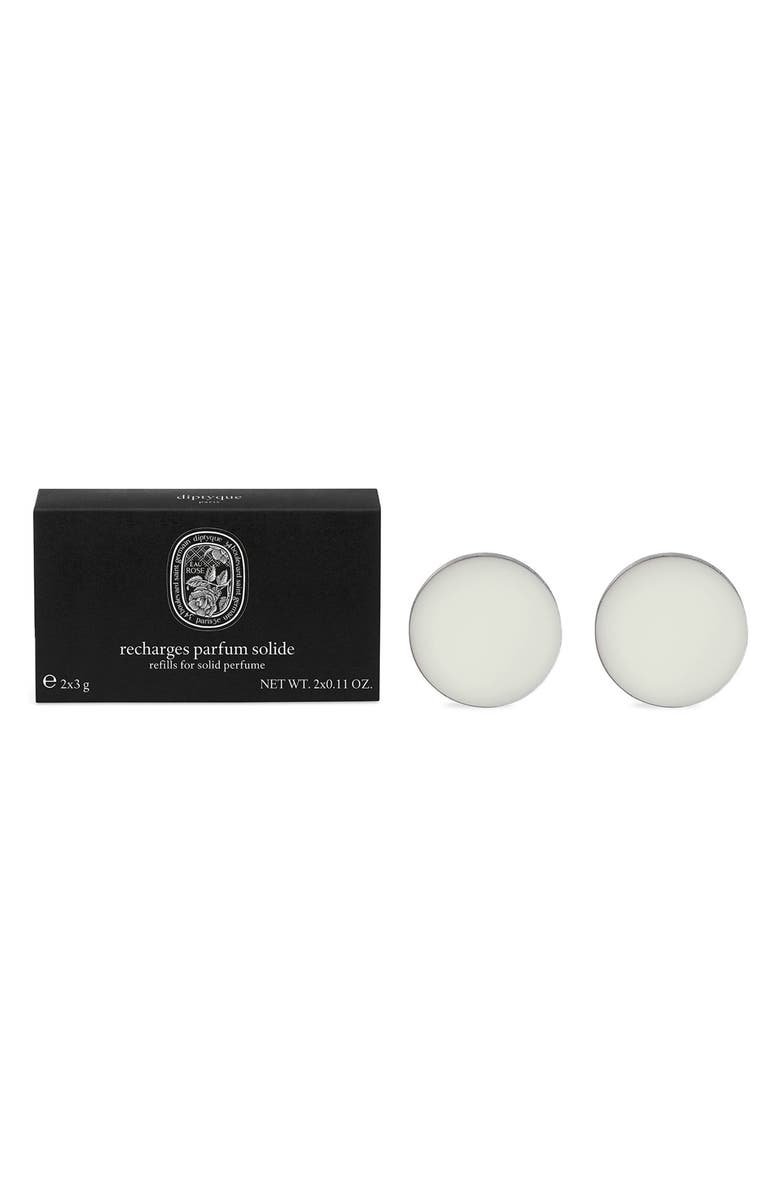 Diptyque Eau Rose Refills for Solid Perfume, Main, color, Refill